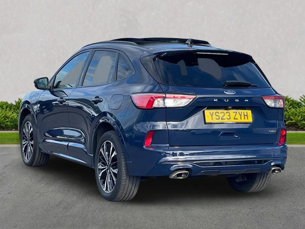 Ford Kuga 2.5 Ecoboost Duratec 14.4Kwh St-line X Suv Pet YS23ZYH Blue #2