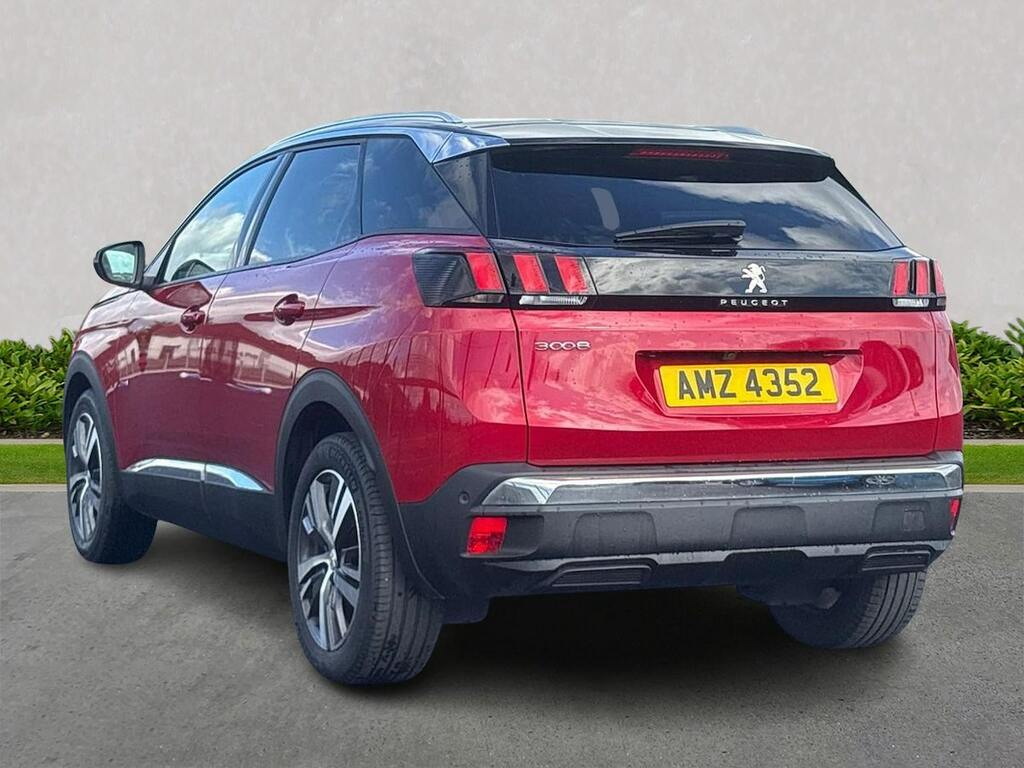 Peugeot 3008 1.2 Puretech Allure Premium Suv Eat E AMZ4352 Red #2