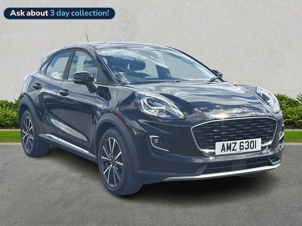 Ford Puma 1.0T Ecoboost Mhev Titanium Suv Hybrid Black