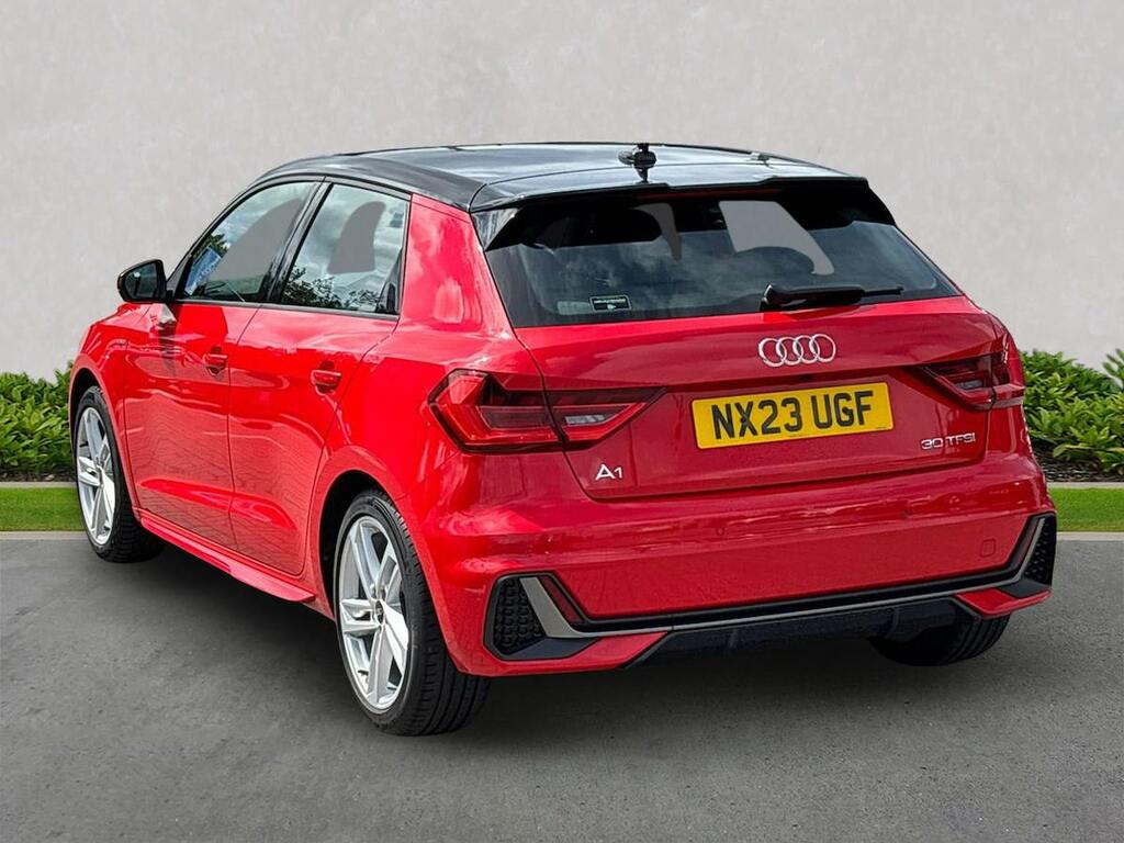 Audi A1 1.0 Tfsi 30 S Line Sportback Eur NX23UGF Red #2