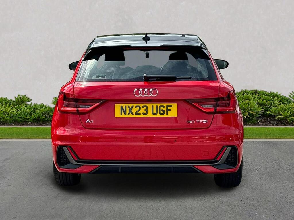 Audi A1 1.0 Tfsi 30 S Line Sportback Eur NX23UGF Red #4