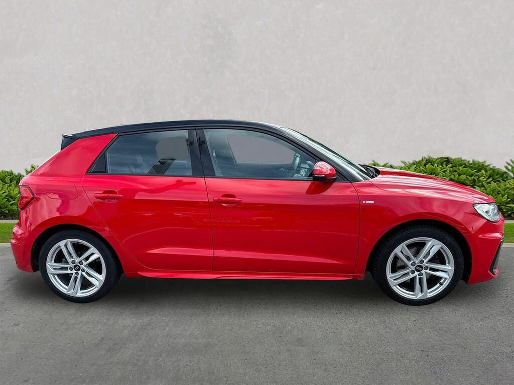 Audi A1 1.0 Tfsi 30 S Line Sportback Eur NX23UGF Red #3