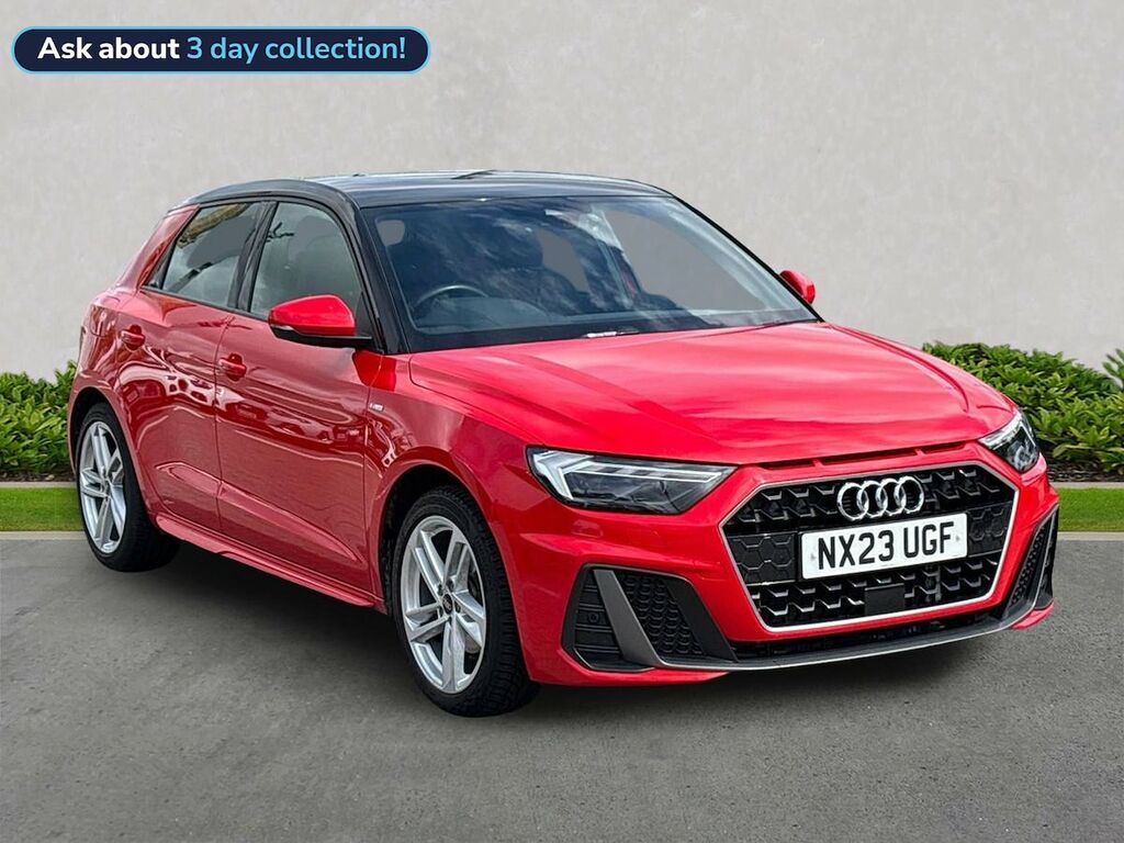 Audi A1 1.0 Tfsi 30 S Line Sportback Eur Red
