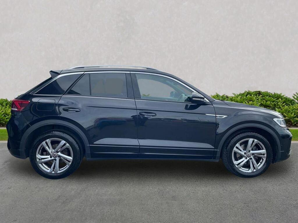 Volkswagen T-Roc 1.5 Tsi R-line Suv Dsg Euro 6 Ss 15 MD72KJY Black #3