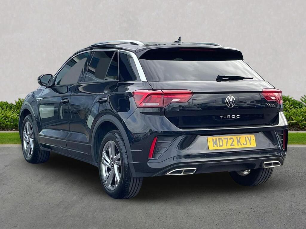 Volkswagen T-Roc 1.5 Tsi R-line Suv Dsg Euro 6 Ss 15 MD72KJY Black #2