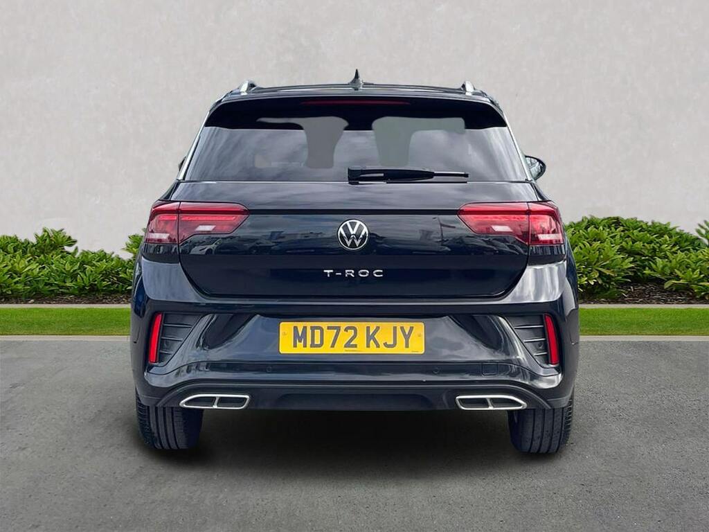 Volkswagen T-Roc 1.5 Tsi R-line Suv Dsg Euro 6 Ss 15 MD72KJY Black #4