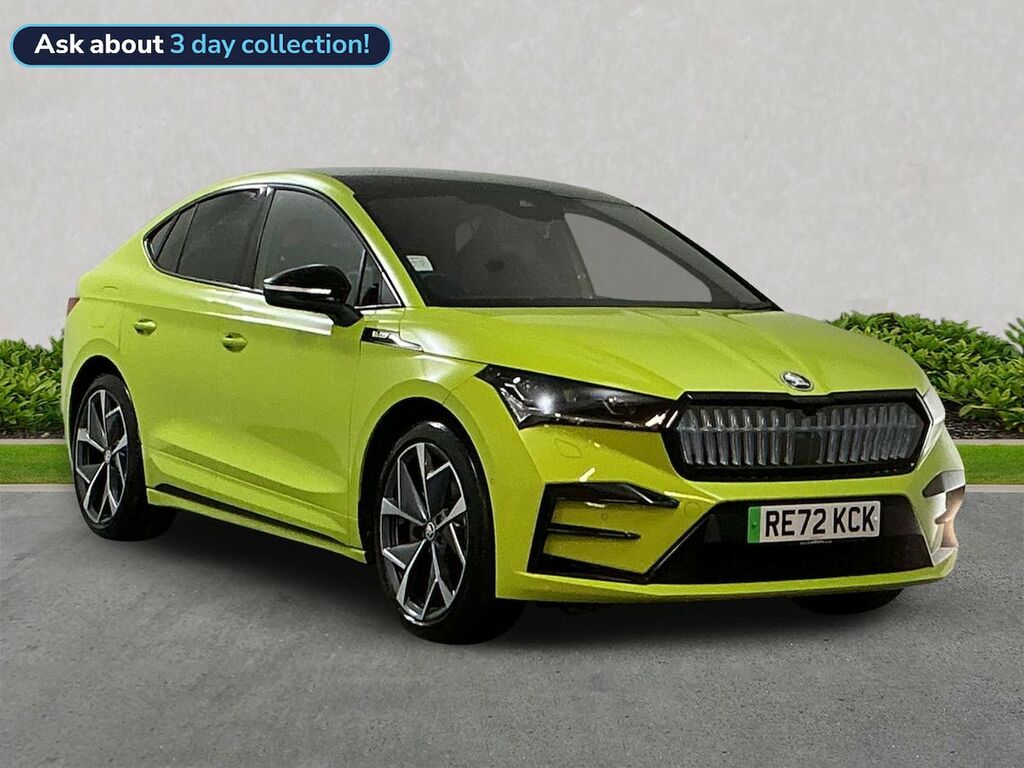 Skoda ENYAQ Iv 82Kwh Vrs Coupe 4Wd Dc135kw Green
