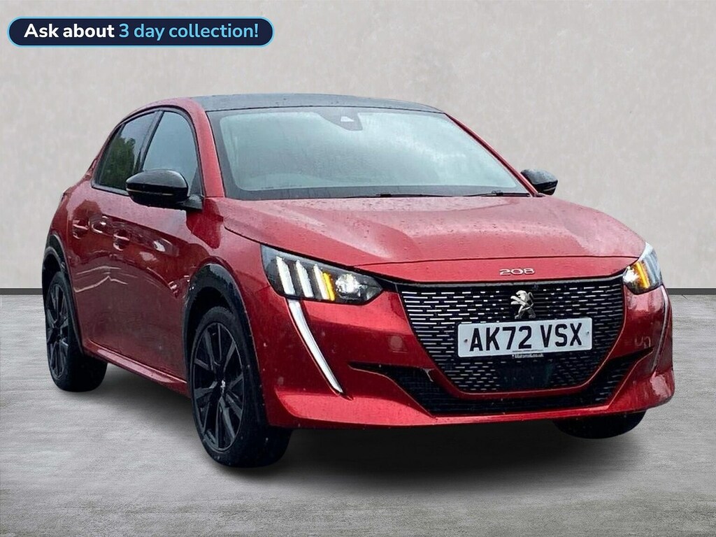 Peugeot 208 1.2 Puretech Gt Premium Hatchback Manua Red