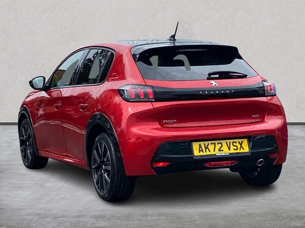 Peugeot 208 1.2 Puretech Gt Premium Hatchback Manua AK72VSX Red #2
