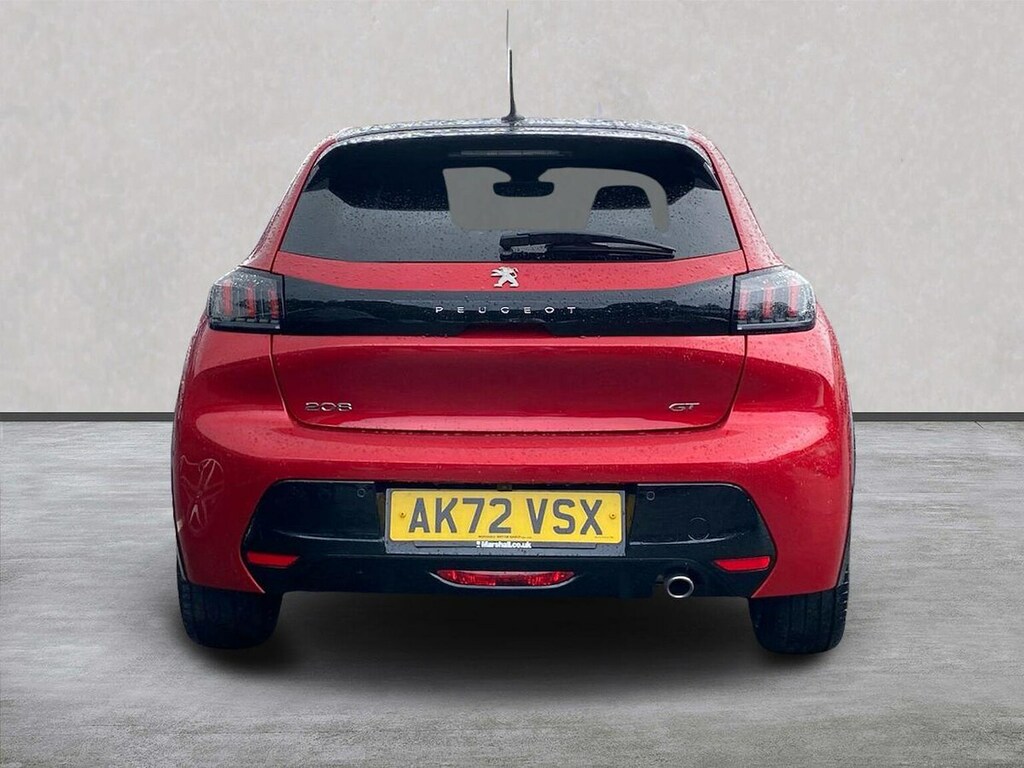 Peugeot 208 1.2 Puretech Gt Premium Hatchback Manua AK72VSX Red #4