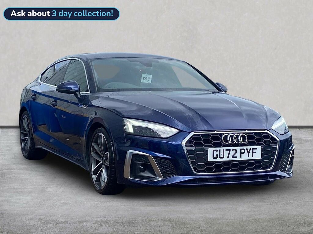 Audi A5 2.0 Tdi 35 S Line Sportback S Tronic Eu Blue
