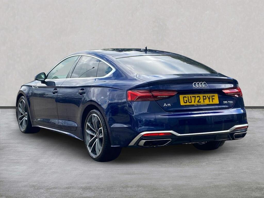 Audi A5 2.0 Tdi 35 S Line Sportback S Tronic Eu Blue #2