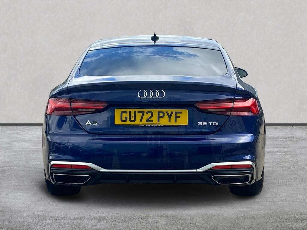 Audi A5 2.0 Tdi 35 S Line Sportback S Tronic Eu Blue #4