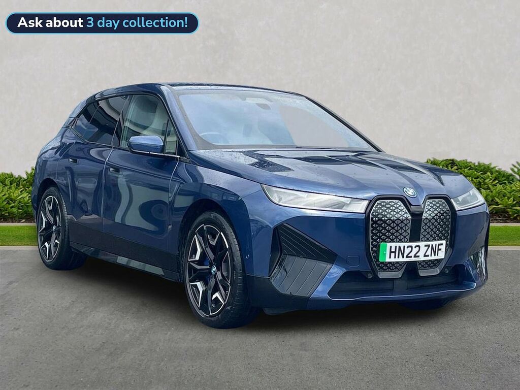 BMW iX 40 76.6Kwh M Sport Suv Xdrive 3 Blue