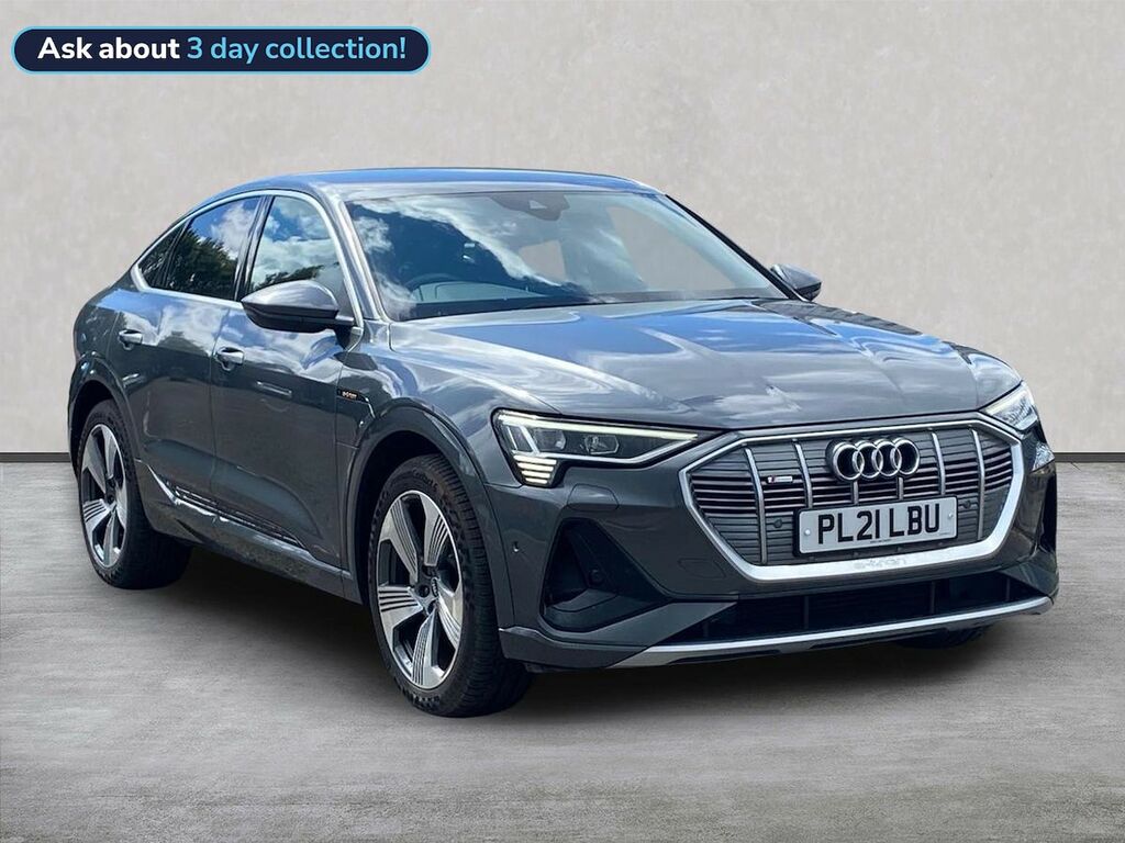 Audi E-tron 50 S Line Sportback Quattro 71.2 Grey