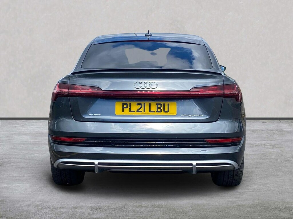 Audi E-tron 50 S Line Sportback Quattro 71.2 Grey #4