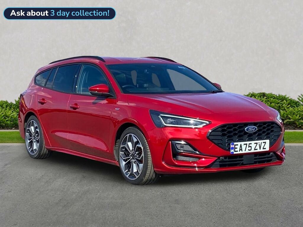 Ford Focus 1.0 Ecoboost Hybrid Mhev 155 St-line X Red