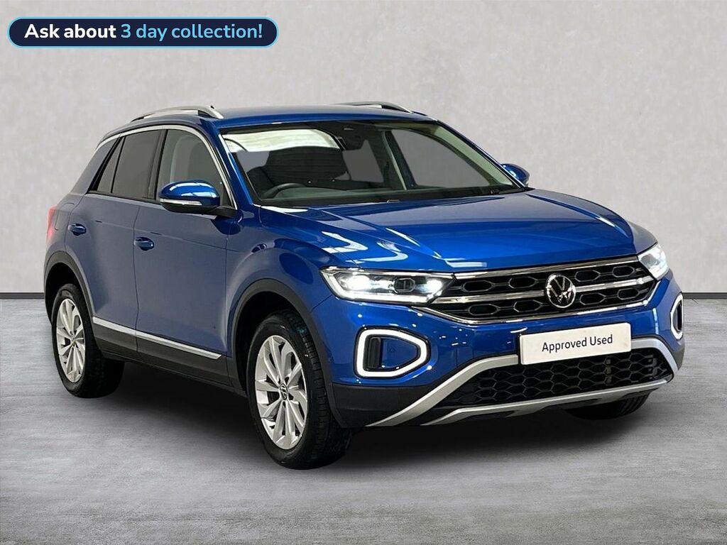 Volkswagen T-Roc 2.0 Tdi Style Suv Dsg Euro 6 Ss 150 Blue