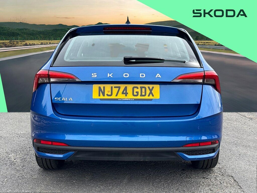 Skoda Scala 1.5 Tsi Se Hatchback Euro 6 Ss Blue #4