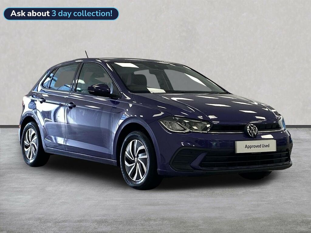 Volkswagen Polo 1.0 Tsi Life Hatchback Euro 6 S NJ73HUY Purple