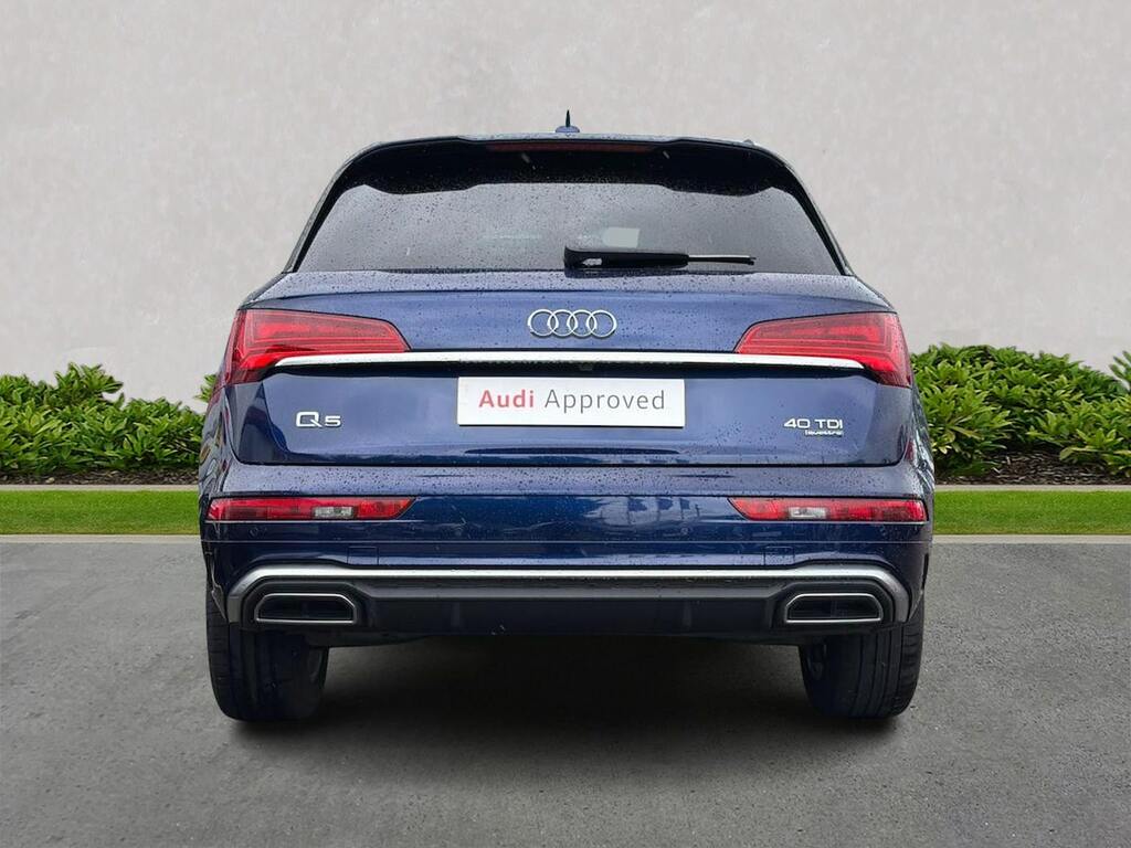 Audi Q5 40 Tdi Quattro S Line S Tronic Cs SE23WCN Blue #4