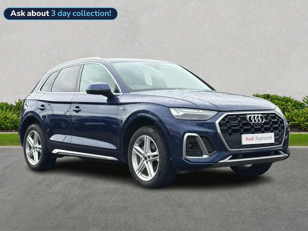Audi Q5 40 Tdi Quattro S Line S Tronic Cs Blue