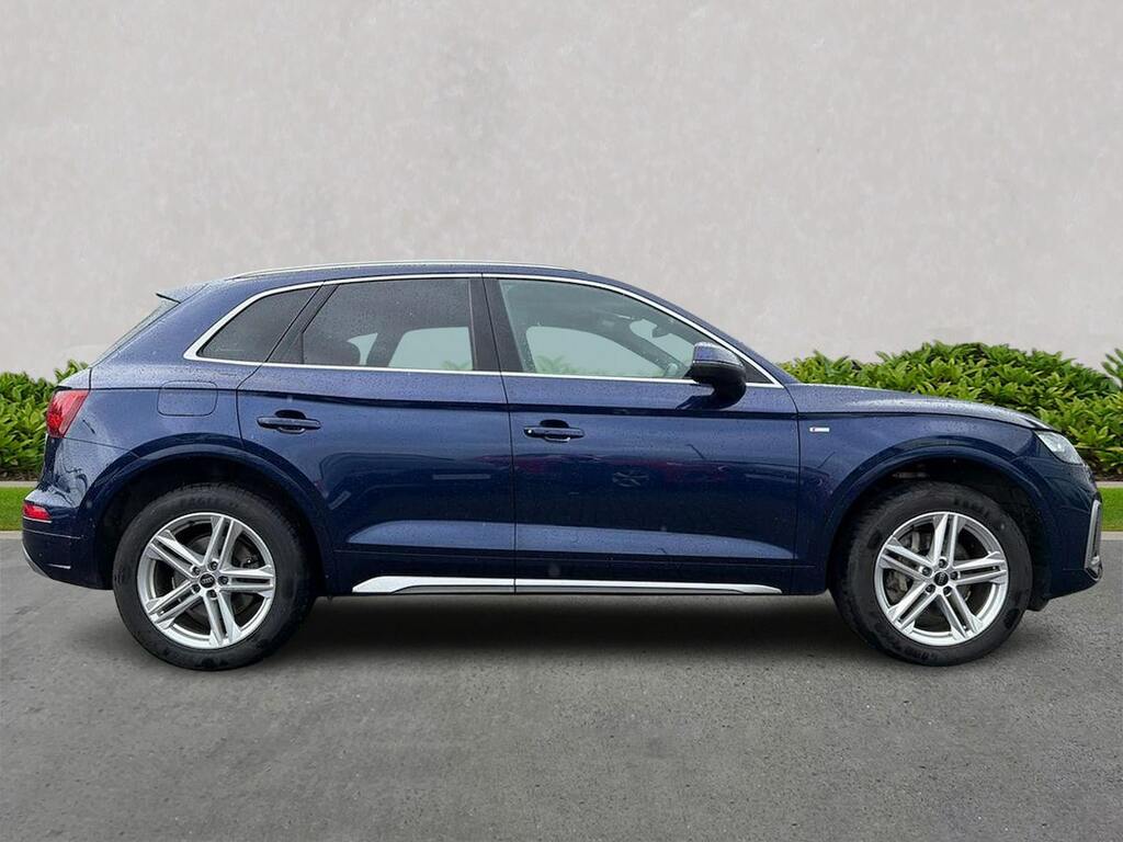 Audi Q5 40 Tdi Quattro S Line S Tronic Cs SE23WCN Blue #3