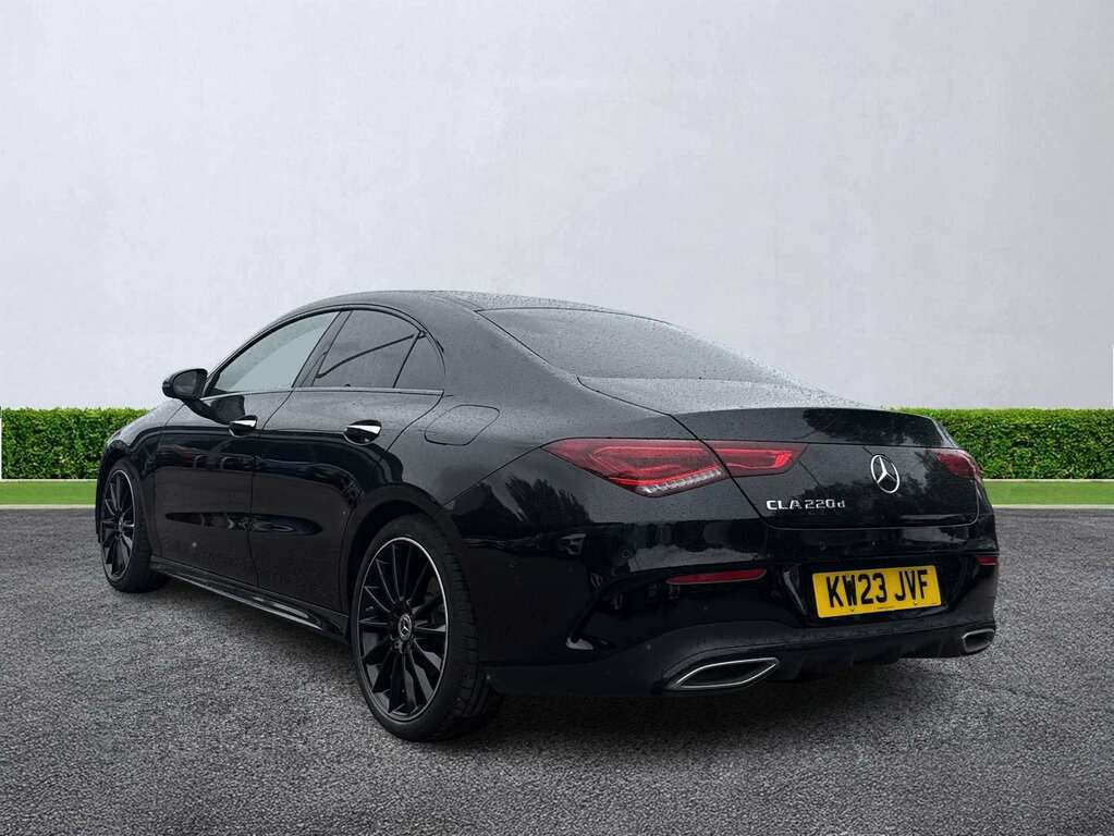Mercedes-Benz CLA Class Cla 220D Amg Line Premium Night Ed Tip KW23JVF Black #2