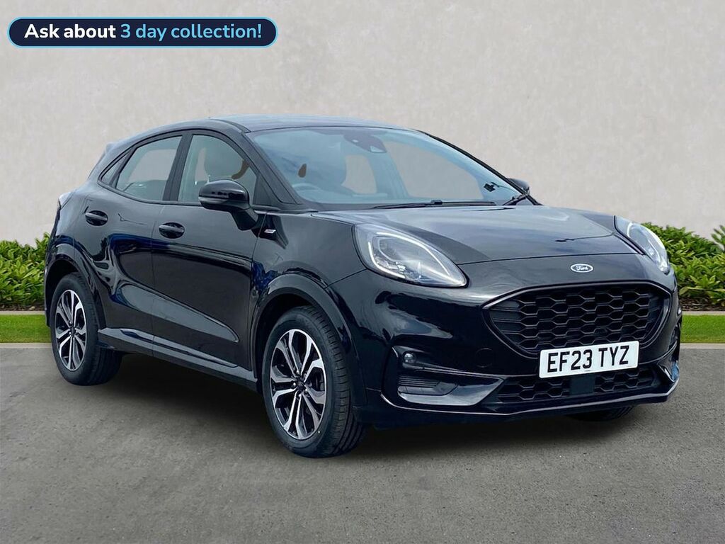 Ford Puma 1.0 Ecoboost Hybrid Mhev 155 St-line Black