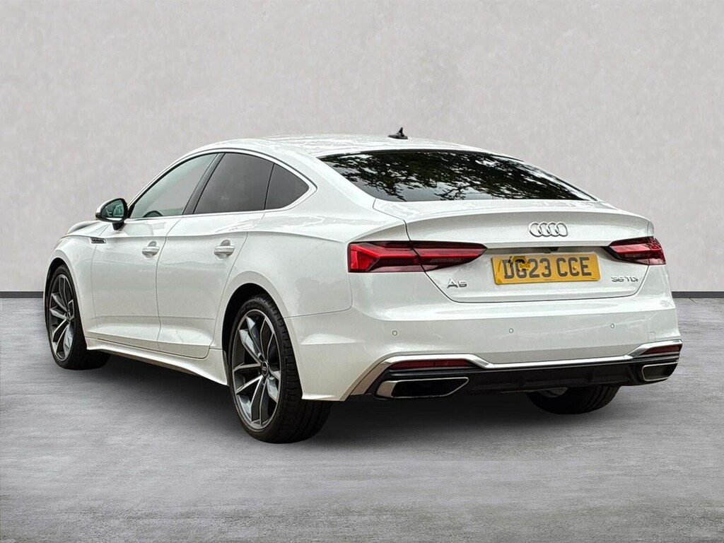 Audi A5 2.0 Tdi 35 S Line Sportback S Tronic Eu DG23CCE White #2