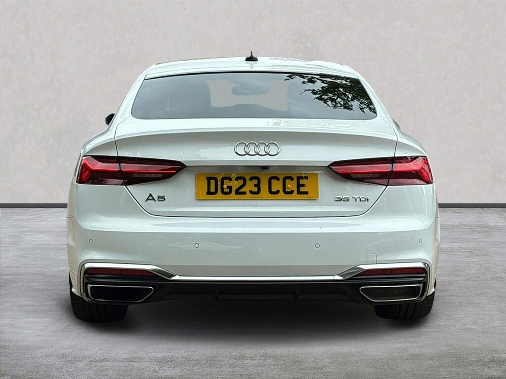 Audi A5 2.0 Tdi 35 S Line Sportback S Tronic Eu DG23CCE White #4