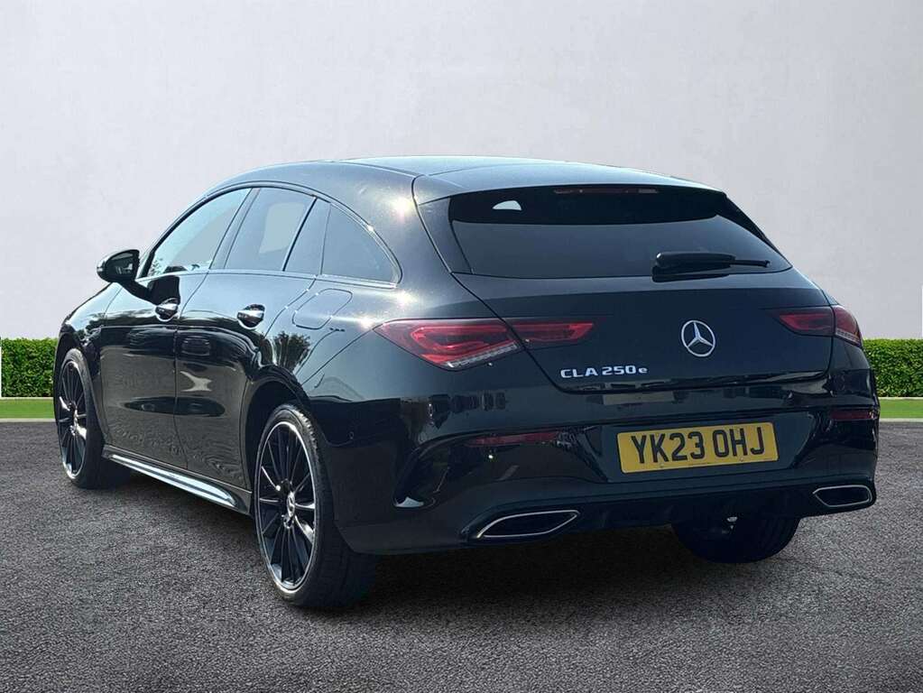 Mercedes-Benz CLA Class Cla 250E Amg Line Premium Night Ed Tip YK23OHJ Black #2