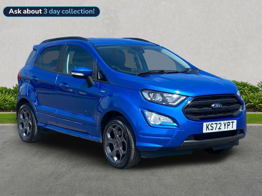 Ford Ecosport 1.0 Ecoboost 125 St-line X Pack Blue
