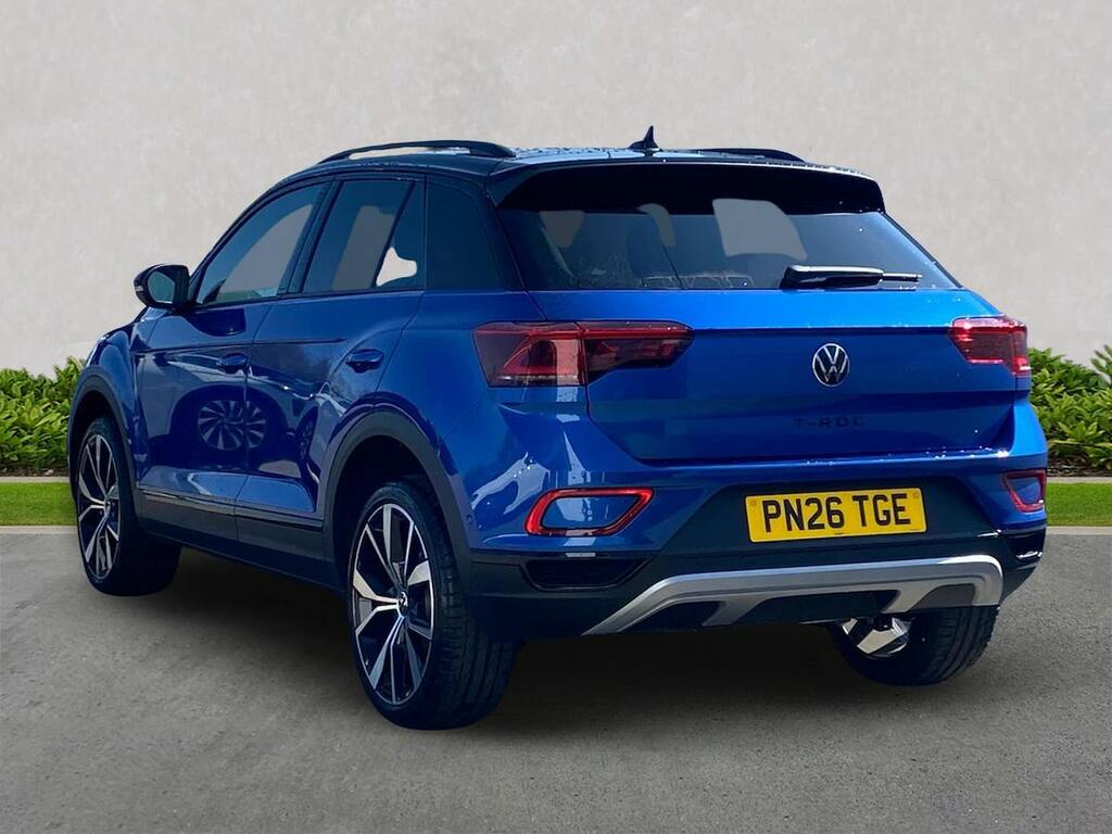 Volkswagen T-Roc 1.0 Tsi 115 Style Design PN26TGE Blue #2