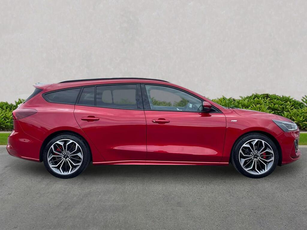 Ford Focus 1.0 Ecoboost Hybrid Mhev 155 St-line X ET75AXM Red #3