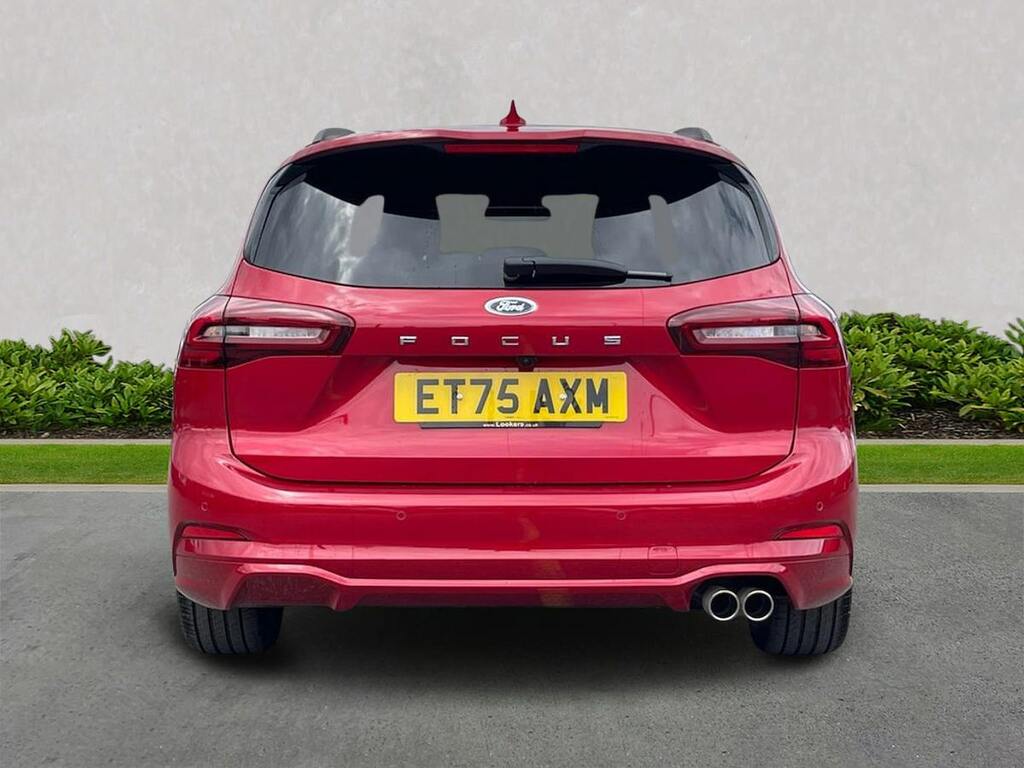 Ford Focus 1.0 Ecoboost Hybrid Mhev 155 St-line X ET75AXM Red #4
