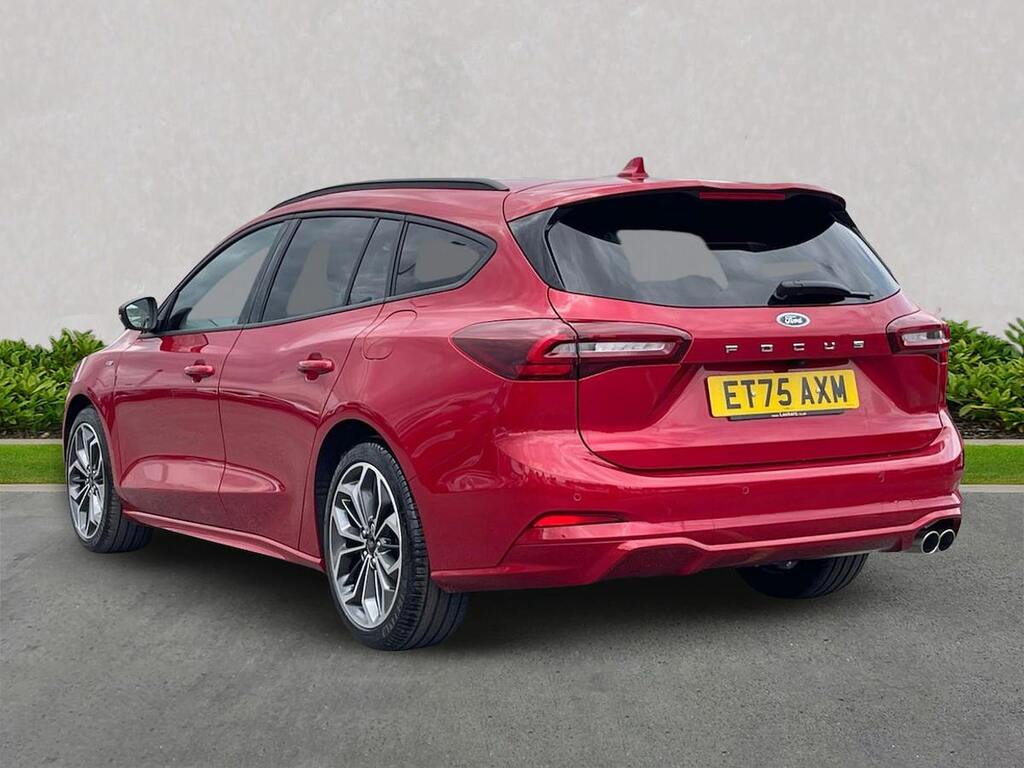 Ford Focus 1.0 Ecoboost Hybrid Mhev 155 St-line X ET75AXM Red #2