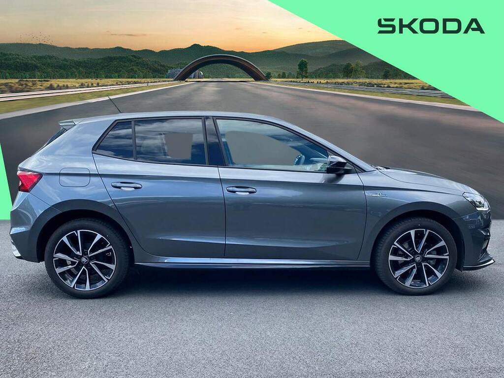 Skoda Fabia 1.0 Tsi Monte Carlo Edition Hatchback M DA75KJO Grey #3