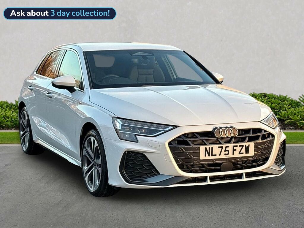 Audi A3 1.5 Tfsi 150 S Line White