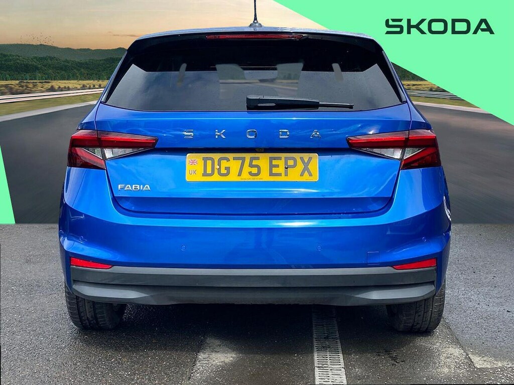 Skoda Fabia 1.0 Tsi Se L Edition Hatchback Dsg Euro DG75EPX Blue #4