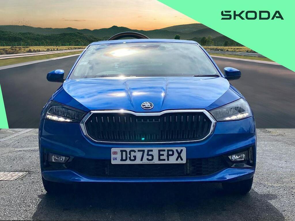 Skoda Fabia 1.0 Tsi Se L Edition Hatchback Dsg Euro DG75EPX Blue #5