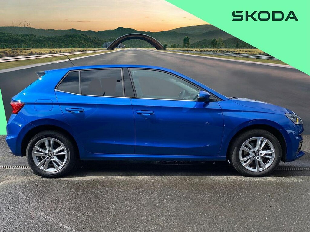 Skoda Fabia 1.0 Tsi Se L Edition Hatchback Dsg Euro DG75EPX Blue #3