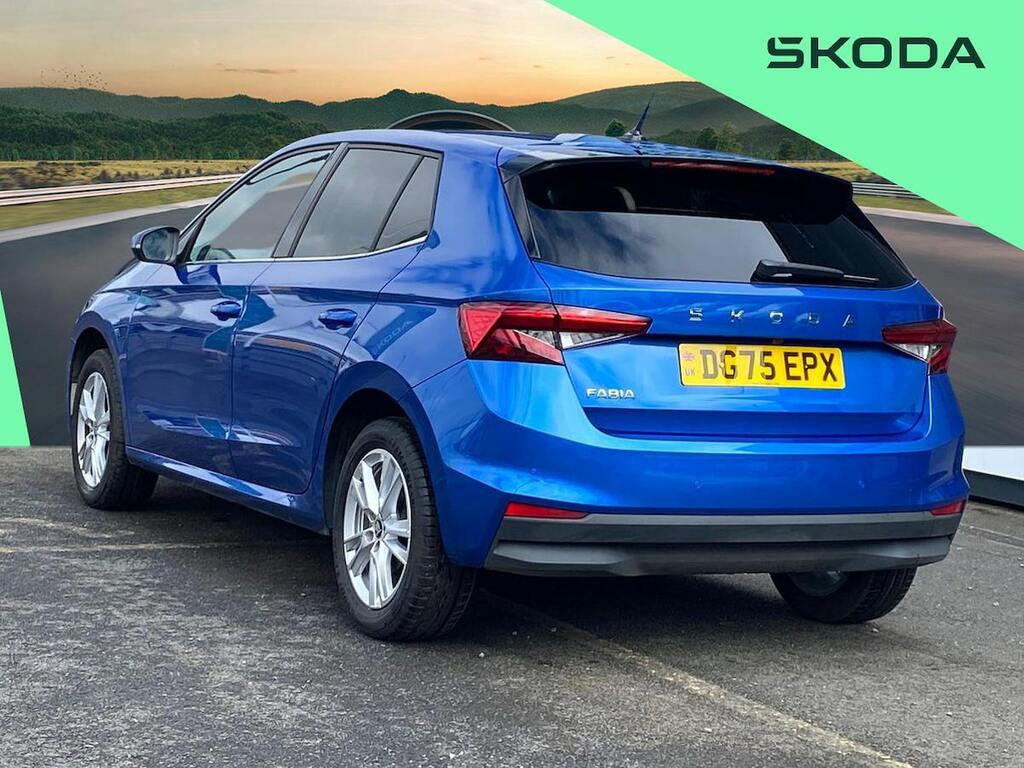 Skoda Fabia 1.0 Tsi Se L Edition Hatchback Dsg Euro DG75EPX Blue #2