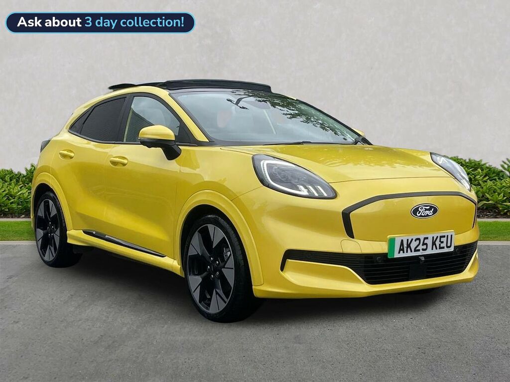 Ford Puma 123Kw Premium 43Kwh Adv Driver Assist Yellow