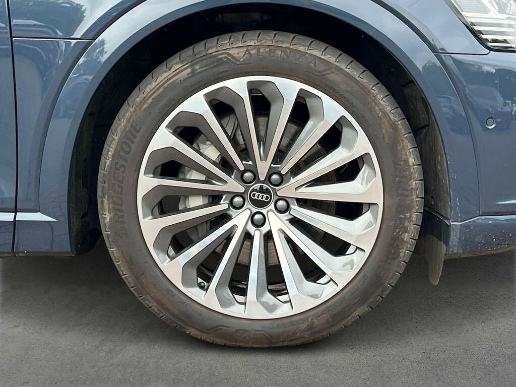 Audi Q8 e tron 55 S Line Sportback Quattro 114K Blue #6