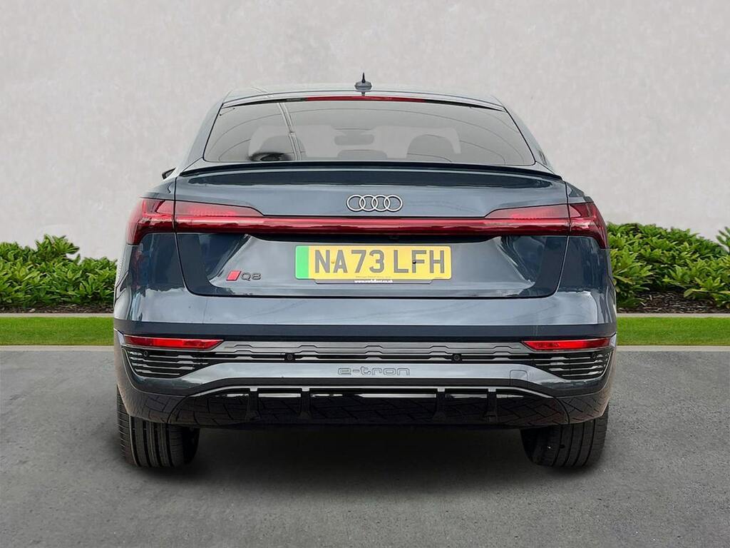 Audi Q8 e tron 55 S Line Sportback Quattro 114K Blue #4