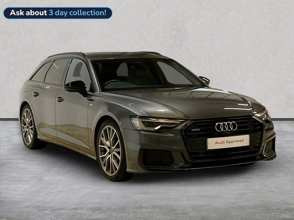 Audi A6 2.0 Tdi 40 Black Edition Estate S Troni Grey