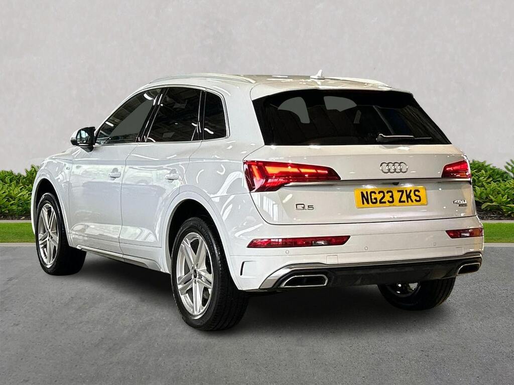 Audi Q5 2.0 Tdi 40 S Line Suv S Tronic Quattro NG23ZKS White #2