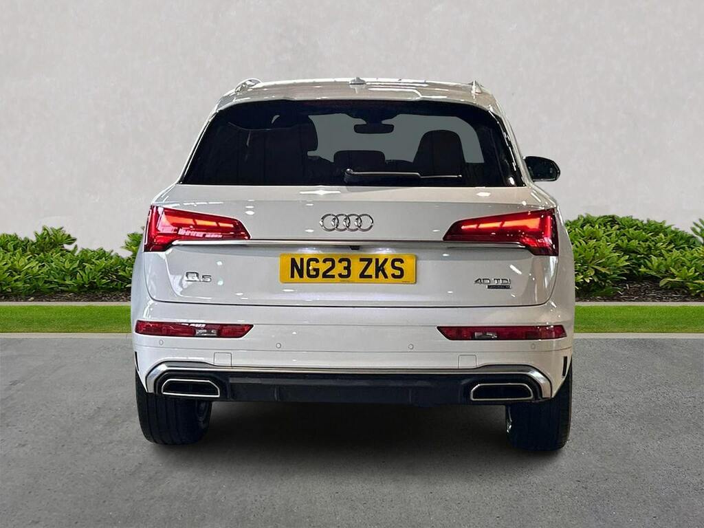 Audi Q5 2.0 Tdi 40 S Line Suv S Tronic Quattro NG23ZKS White #4