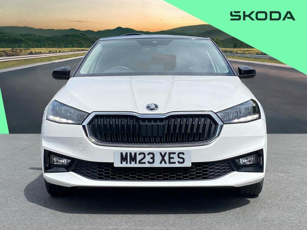 Skoda Fabia 1.0 Tsi Colour Edition Hatchback MM23XES White #5
